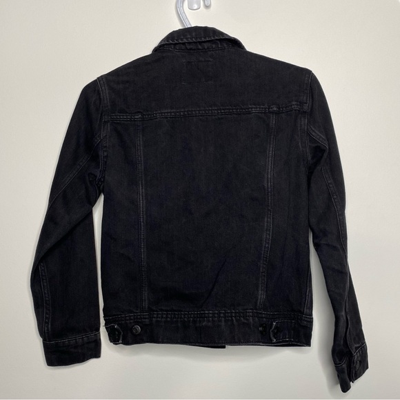 SOLD Old Navy Black Denim Jacket - Picture 2 of 2